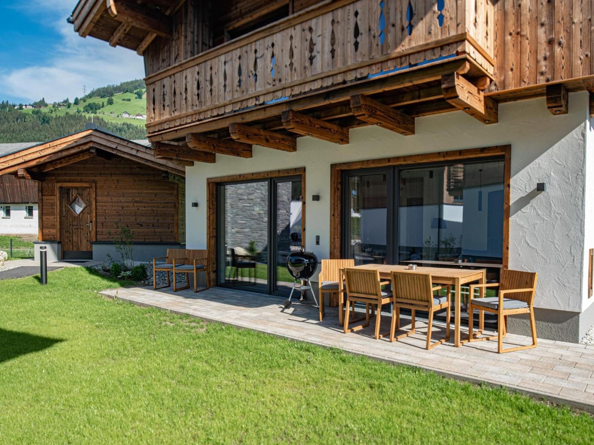 The Village Chalet Stone House Wald im Pinzgau Eksteriør bilde