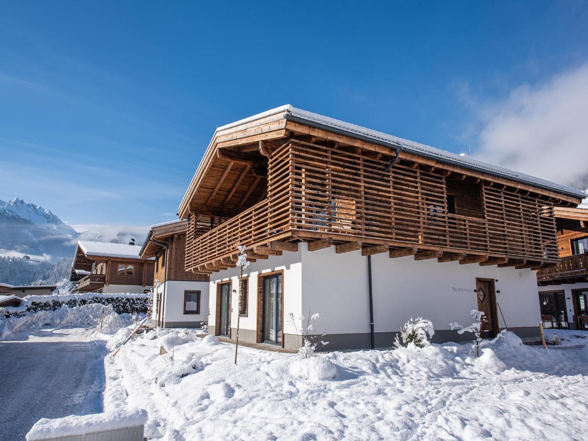 The Village Chalet Stone House Wald im Pinzgau Eksteriør bilde