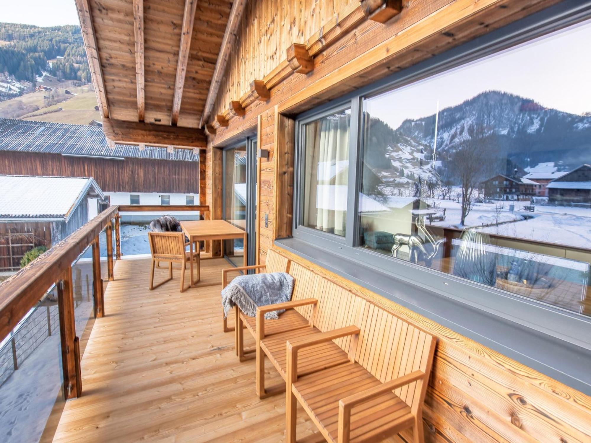 The Village Chalet Stone House Wald im Pinzgau Eksteriør bilde