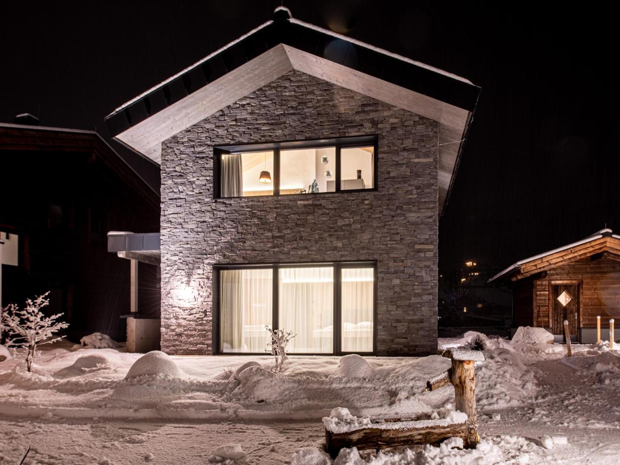 The Village Chalet Stone House Wald im Pinzgau Eksteriør bilde